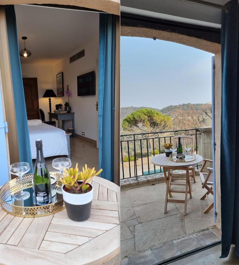 Loup Castel Boutique Hotel B&B Le Bar-sur-Loup Bagian luar foto
